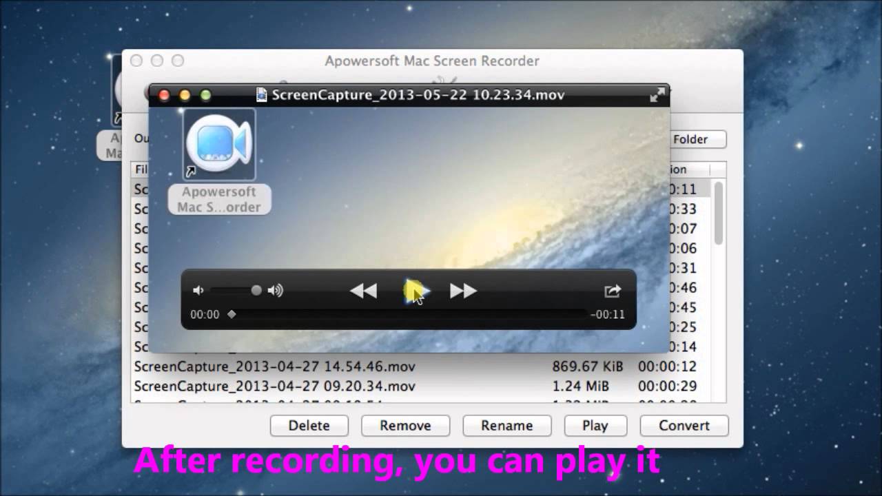 Apowersoft screen recorder pro pc